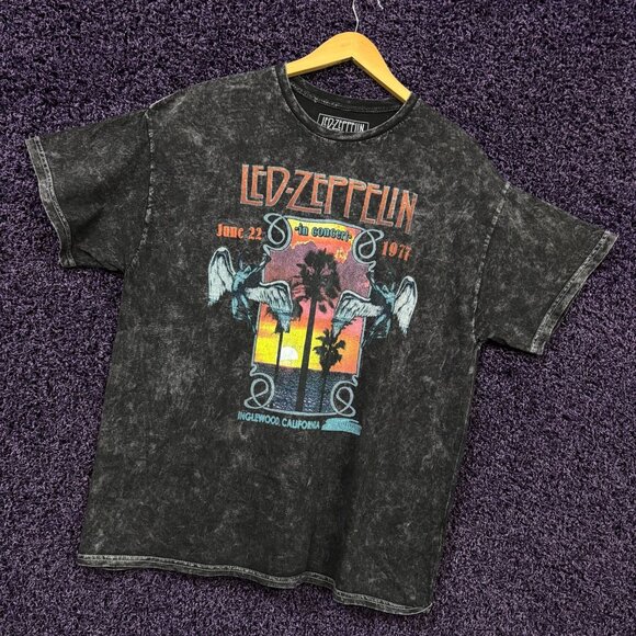 Led Zeppelin In Concert Sunset T-shirt size large - Picture 3 of 4
